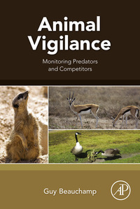 Cover image: Animal Vigilance: Monitoring Predators and Competitors 9780128019832