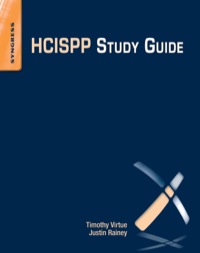 Cover image: HCISPP Study Guide 9780128020432