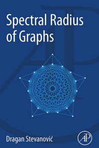 Cover image: Spectral Radius of Graphs 9780128020685