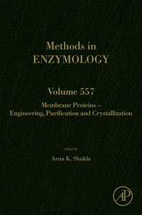 Imagen de portada: Membrane proteins – Engineering, Purification and Crystallization 9780128021835