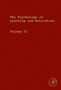 Omslagafbeelding: Psychology of Learning and Motivation 9780128022467