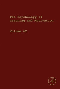 Titelbild: Psychology of Learning and Motivation 9780128022733