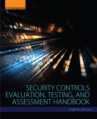 Titelbild: Security Controls Evaluation, Testing, and Assessment Handbook 9780128023242