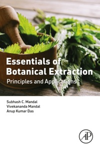 Cover image: Essentials of Botanical Extraction: Principles and Applications 9780128023259