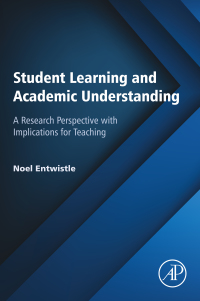 Cover image: Student Learning and Academic Understanding 9780128021446