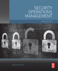 Titelbild: Security Operations Management 3rd edition 9780128023969