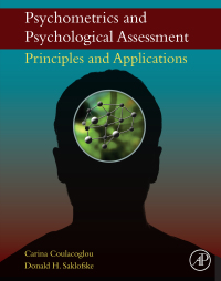 صورة الغلاف: Psychometrics and Psychological Assessment 9780128022191