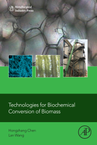 Cover image: Technologies for Biochemical Conversion of Biomass 9780128024171
