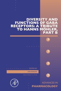 Imagen de portada: Diversity and Functions of GABA Receptors: A Tribute to Hanns Möhler, Part B 9780128026588