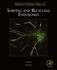 Cover image: Sorting and Recycling Endosomes 9780128028292