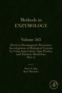 Imagen de portada: Electron Paramagnetic Resonance Investigations of Biological Systems by Using Spin Labels, Spin Probes, and Intrinsic Metal Ions Part A 9780128028346