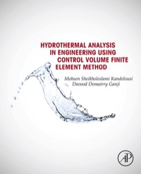 Cover image: Hydrothermal Analysis in Engineering Using Control Volume Finite Element Method 9780128029503