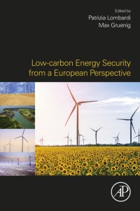 Cover image: Low-carbon Energy Security from a European Perspective 9780128029701