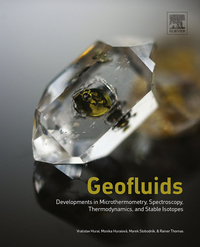 Imagen de portada: Geofluids: Developments in Microthermometry, Spectroscopy, Thermodynamics, and Stable Isotopes 9780128032411