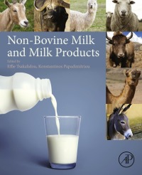 Imagen de portada: Non-Bovine Milk and Milk Products 9780128033616