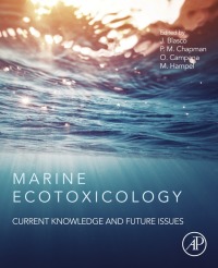 Titelbild: Marine Ecotoxicology 9780128033715