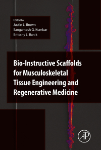 Imagen de portada: Bio-Instructive Scaffolds for Musculoskeletal Tissue Engineering and Regenerative Medicine 9780128033944