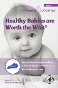 表紙画像: Healthy Babies Are Worth The Wait 9780128034828