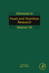 صورة الغلاف: Advances in Food and Nutrition Research 9780128036068