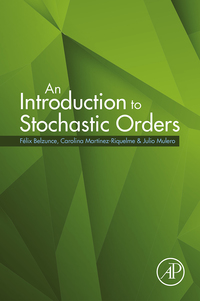 Cover image: An Introduction to Stochastic Orders 9780128037683