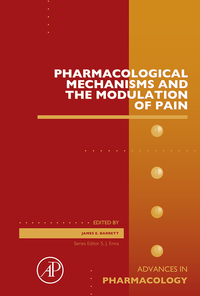 Cover image: Pharmacological Mechanisms and the Modulation of Pain 9780128038833