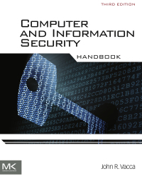 Omslagafbeelding: Computer and Information Security Handbook 3rd edition 9780128038437