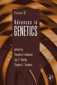 Imagen de portada: Advances in Genetics 9780128040140
