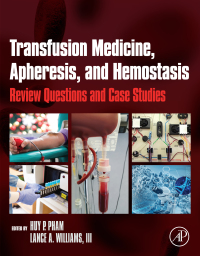 Titelbild: Transfusion Medicine, Apheresis, and Hemostasis 9780128039991