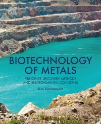 Imagen de portada: Biotechnology of Metals 9780128040225