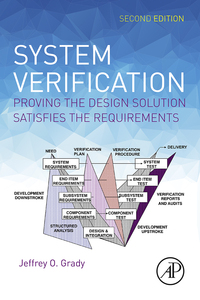 Cover image: System Verification: Proving the Design Solution Satisfies the Requirements 2nd edition 9780128042212