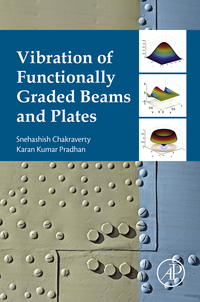 Cover image: Vibration of Functionally Graded Beams and Plates 9780128042281