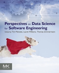 Cover image: Perspectives on Data Science for Software Engineering 9780128042069