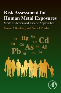 Imagen de portada: Risk Assessment for Human Metal Exposures 9780128042274