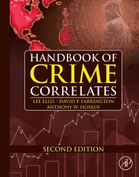 Cover image: Handbook of Crime Correlates 2nd edition 9780128044179
