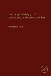 Imagen de portada: Psychology of Learning and Motivation 9780128047392