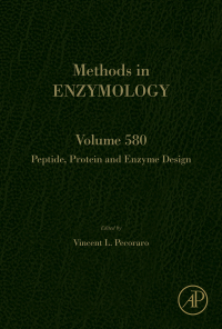 Imagen de portada: Peptide, Protein and Enzyme Design 9780128053805