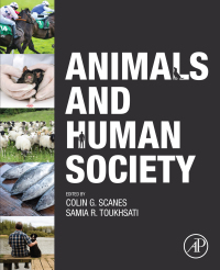 Omslagafbeelding: Animals and Human Society 9780128052471