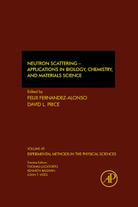 Cover image: Neutron Scattering – Applications in Biology, Chemistry, and Materials Science 9780128053249