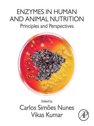 Cover image: Enzymes in Human and Animal Nutrition 9780128054192