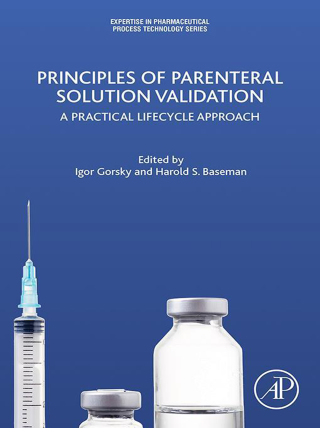Imagen de portada: Principles of Parenteral Solution Validation 9780128094129