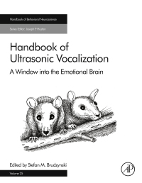 Cover image: Handbook of Ultrasonic Vocalization 9780128096000