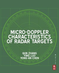 Imagen de portada: Micro-Doppler Characteristics of Radar Targets 9780128098615