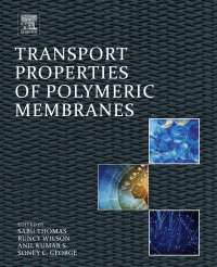 Titelbild: Transport Properties of Polymeric Membranes 9780128098844