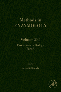 Imagen de portada: Proteomics in Biology, Part A 9780128097427