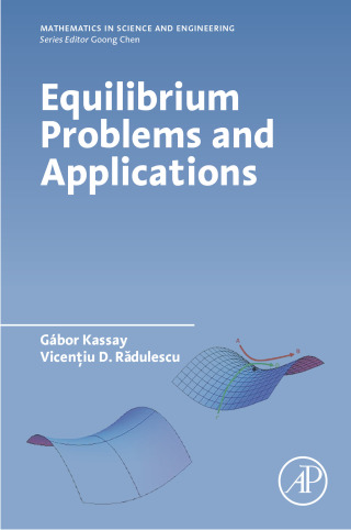 Cover image: Equilibrium Problems and Applications 9780128110294