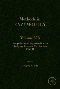 Omslagafbeelding: Computational Approaches for Studying Enzyme Mechanism Part B 9780128111079