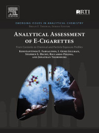 Imagen de portada: Analytical Assessment of e-Cigarettes 9780128112410