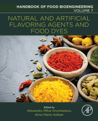 Imagen de portada: Natural and Artificial Flavoring Agents and Food Dyes 9780128112687