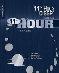 Cover image: Eleventh Hour CISSP® 3rd edition 9780128112489