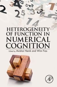表紙画像: Heterogeneity of Function in Numerical Cognition 9780128115299